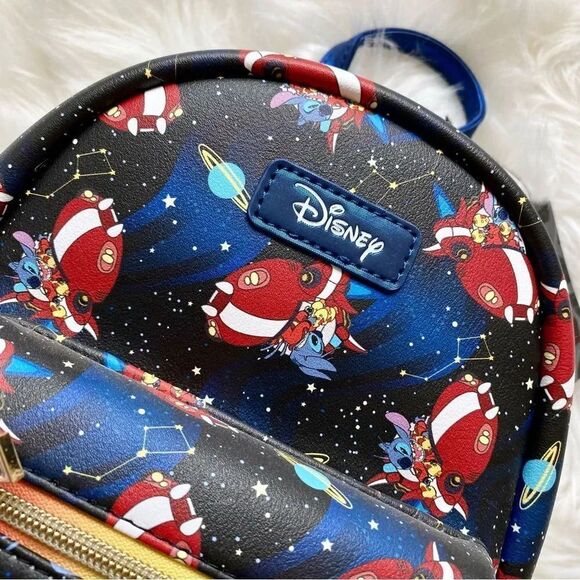 Loungefly Disney Lilo & Stitch Spaceship Mini Backpack 🚀 - Picture 2 of 4